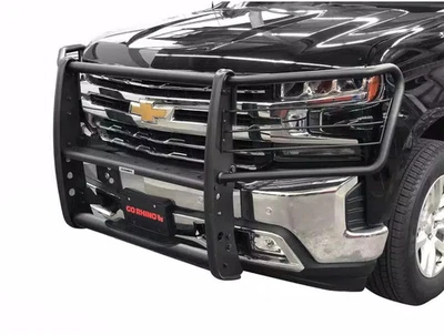 Go Rhino 3100 Series Black StepGuard w/ Brush Guards - Image 1 of 4