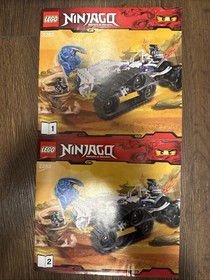 Lego 2263 Book 1 & 2 Ninjago Masters Of Spinjitzu Instructions Manuals Only