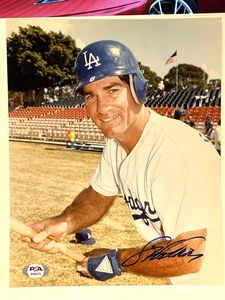 Steve Garvey Signed 8x10 Photo Dodgers 1 - PSA /Dna - Picture 1 of 2
