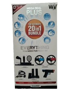 Pacchetto accessori Dream Gear Wii 20 in 1 nuovo con scatola funziona con Wii Mega affare - Foto 1 di 13