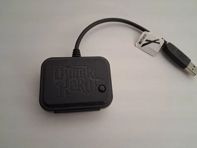 Receptor de Batería Inalámbrico Octano Rojo Para Ps3 Guitar Hero Modelo Nº 95481.806 Dongle Foto 1 de 2