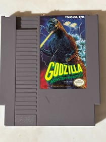 Nintendo NES Godzilla Monster of Monsters (Cleaned, Tested & Working)