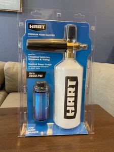 Boquilla ajustable Hart 34 onzas Premium Foam Blaster 1/4 pulgada NUEVO - Imagen 1 de 4