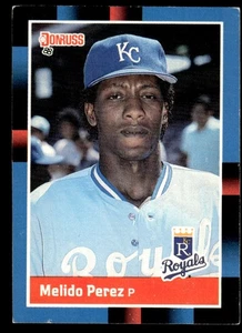 1988 Donruss Melido Perez #589 RC Kansas City Royals - Picture 1 of 2