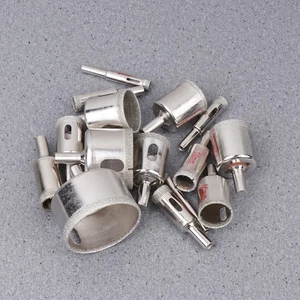 15 Pcs Drill Bits for Ceramic Tile Glass Drilling Coated - Picture 1 of 11