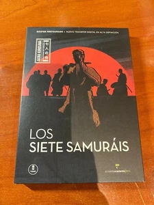 LOS SIETE SAMURÁIS - DVD COMO NUEVO - AKIRA KUROSAWA - PELÍCULA DE CULTO - Imagen 1 de 3