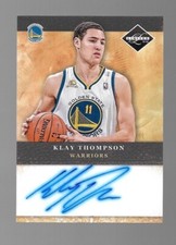 2011-12 Panini Limited Klay Thompson Rookie  Auto Card #22