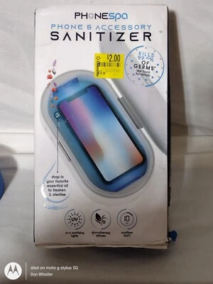 2 PhoneSpa Phone & Accessory Sanitizer, 2 Each, Kills 99.9% Of Germs - Image 1 of 4