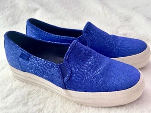 Keds Damen Halbschuhe Gr37,5 König Blau Plateau Besten Zustand - Bild 1 von 18