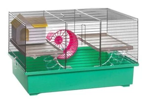 Mäusekäfig Hamsterkäfig Nagerkäfig 49x32,5x29cm mit Zubehör - Picture 1 of 1