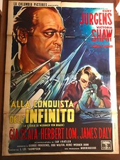 ALLA CONQUISTA DELL'INFINITO poster manifesto affiche Sci Fi Fantascienza