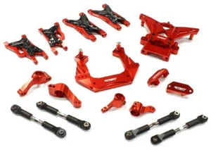 Red CNC Machined Suspension Upgrade Kit for Traxxas 1/10 Nitro Slash 2WD - Picture 1 of 1