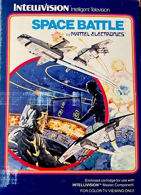 Space Battle (Intellivision) Blue Box CIB - Image 1 of 3