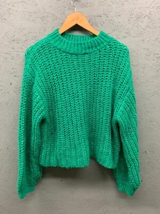 Saltwater Luxe Pullover Pulli Damen Large Grün Langarm Strick - Bild 1 von 8