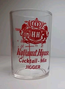 Vintage Holland House Cocktail Mix Jigger - Shot Glass Souvenir - Picture 1 of 6