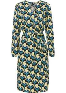 Hemdblusenkleid Gr 44 Weiss/Jeansblau/Schwarz/Kiefergrün/Maisgelb Midi-Kleid Neu - Bild 1 von 1
