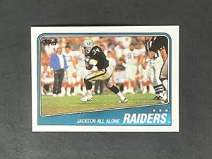 1988 Topps Bo Jackson #325 ROOKIE Los Angeles Raiders RC NM o MIGLIORE - Foto 1 di 2