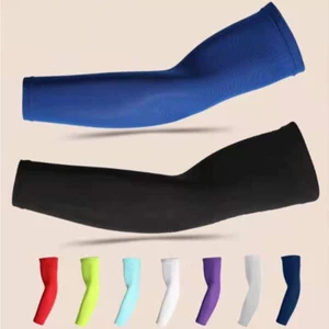 Sun Protection Arm Sleeves Tattoo Cover Up - UPF 50 Compression Cooling Sleeve - Picture 1 of 20