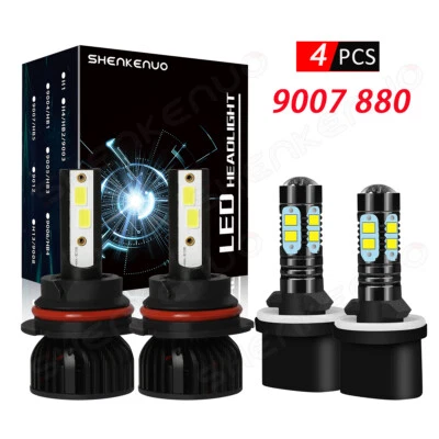 Faros LED + faros antiniebla para Ford E-350 Super Duty 1999 2000-2006 2007 Foto 1 de 4