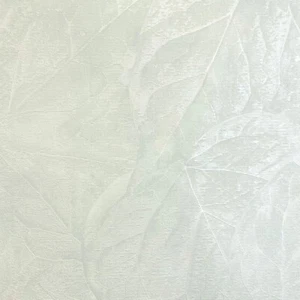 Vymura Apsen Leaf Soft White Wallpaper M95664 - Vinyl Texture Skeleton Foliage - Picture 1 of 6