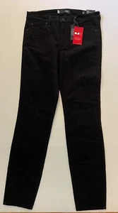 KUT FROM THE KLOTH DIANA SKINNY BLACK CORD JEAN WOMENS SIZE (10) 32 X 29 NEW - Picture 1 of 3