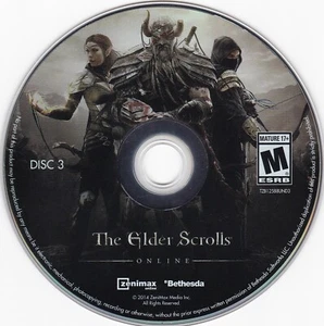 The Elder Scrolls Online Disc 3 Only (PC Game, 2014, ZeniMax Media) *DISC ONLY* - Picture 1 of 2