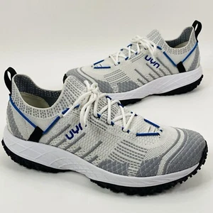 UYN Adult Urban Trail Naked White Grey Mens Running Shoes Size 11 Comfort Shoe - Picture 1 of 19