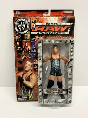 2003 Jakks WWF Tenth Anniversary RAW Rob Van Dam RVD action figure - Image 1 of 3