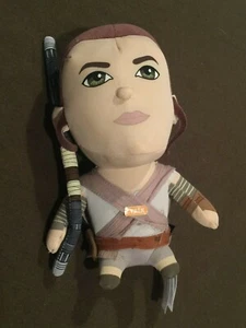 Star Wars The Force Awakens Plushy Rey Talking Doll NICE - Picture 1 of 3