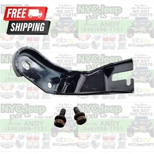 03-04 Jeep Wrangler TJ 4CYL Motor Throttle Body Cable Bracket with BOLTS 2.4 - Picture 1 of 16