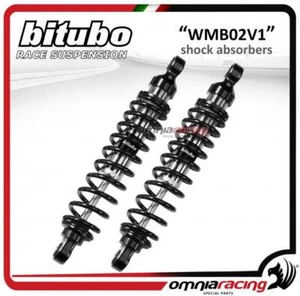 Bitubo rear shock absorbers black for Guzzi 1100 California EV / Touring 03-05 - Picture 1 of 4