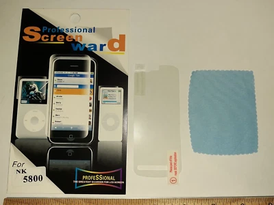 1PCs NEW Clear Screen Protector Guard for Nokia Xpressmusic 5800 USA FAST SHIP - Image 1 of 4