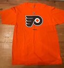 T-shirt homme NHL Philadelphia Flyers Hockey Team logo Med orange