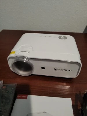 Vankyo Leisure D30T 720p 100 ANSI Wi-Fi Mini Projector - White  - Image 1 of 4