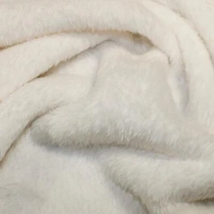 Supersoft Coral Fleece Fabric Material - CREAM - Picture 1 of 1