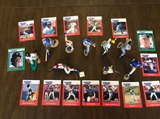 Starting Lineup Baseball 1988 and 1989 lot of 9 Figures and 15 Cards
