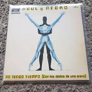 12" LP Disco Vinyl Azul y Negro - No tengo tiempo SPAIN - Picture 1 of 1