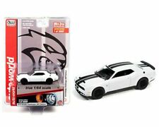 DODGE Challenger SRT Hellcat - 2019 - white / black 1:64 Auto World by Raceface