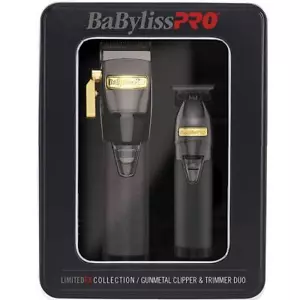 Babyliss LimitedFX Clipper & Trimmer Duo in metallo pistola - Foto 1 di 1