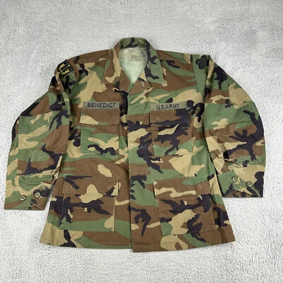 De Colección Ejército de Estados Unidos Bosque Camuflado Chaqueta de Campo Abrigo Mediano Corto 88ª División de Infantería Foto 1 de 4