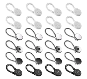 Deluxe Collar Extenders Premium Elastic Dress Shirt Pants Neck Button Extenders - Picture 1 of 15