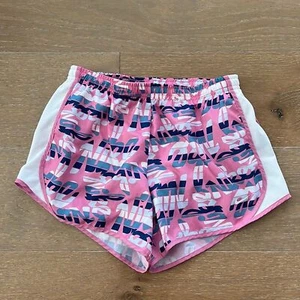 NIKE Girls Athletic Shorts Pink with Logo size large - Picture 1 of 9