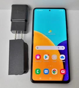 Samsung Galaxy A52 5G 128GB SM-A526U Impresionante Negro Desbloqueado 10/10 ¡COMO NUEVO! - Imagen 1 de 6