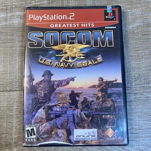 SOCOM: U.S. Navy SEALs Greatest Hits (Sony PlayStation 2, 2003) - Picture 1 of 3
