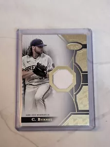 2023 Topps Tier One Corbin Burnes Trikot Relikt #087/200 Milwaukee Brauer - Bild 1 von 1