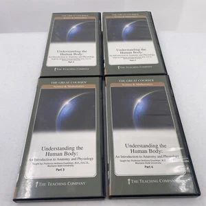 Great Courses Understanding The Human Body Anatomy Physiology DVDs 1-4 - Picture 1 of 7