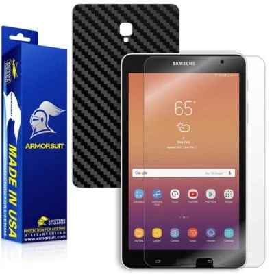 ArmorSuit Samsung Galaxy Tab A 8" 2017 Screen Protector + Black Carbon (SMT380) - Image 1 of 4