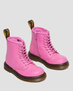 NEU Original Dr. MARTENS Junior Docs Kids Romario Gr. 31 Thrift Pink Echtleder - Bild 1 von 6