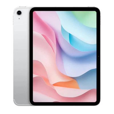 Apple iPad Gen 10 (2022) 10.9" 256GB Wifi + Cellular Silver - Good Pre-owned - Image 1 of 2