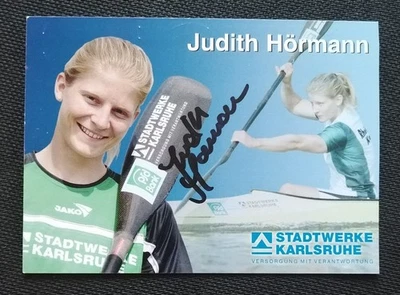 15410 Judith Hörmann Kanu Autogrammkarte original signiert - Bild 1 von 2